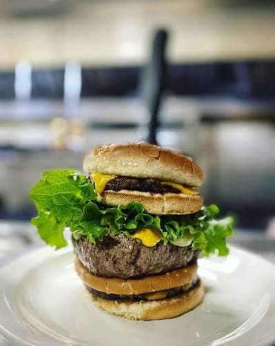Ranch-to-table burger
